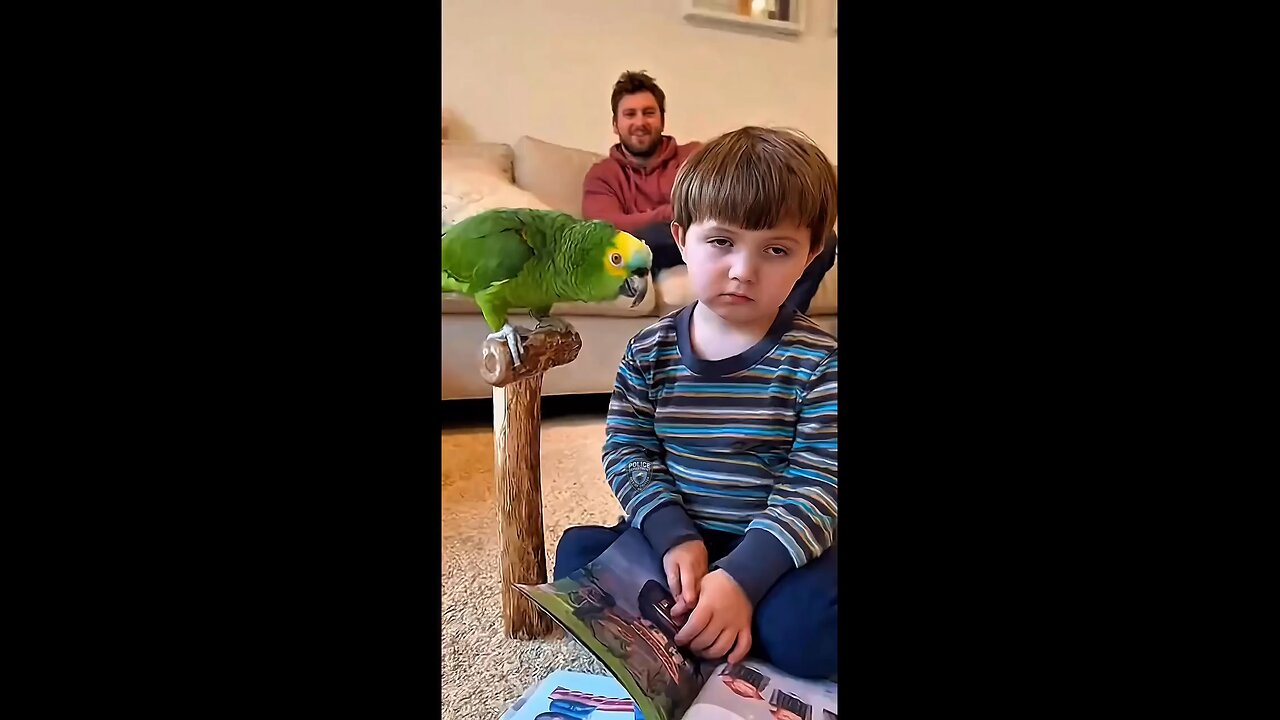 funny parrot