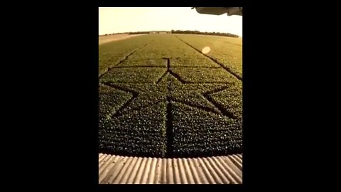 FARMERS FILMED THE CREATION OF CROP CIRCLES - FREQUENCY & VIBRATIONS 👊