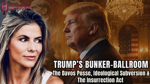🔥SJ LIVE Jan 19 - Trump’s Bunker-Ballroom * The Davos Posse * Ideological Subversion & The Insurrection Act 🔥