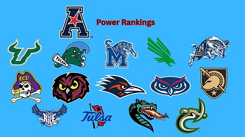 Week 6 American Athletic Conference football power rankings