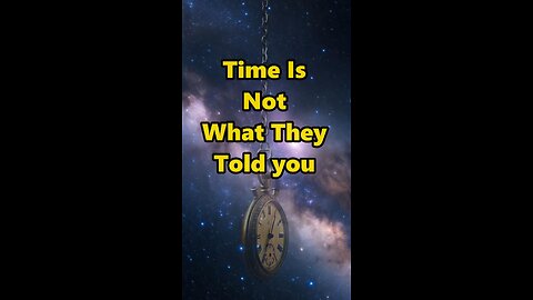 Time Travel (Part 3) Time Is Not What They Told You