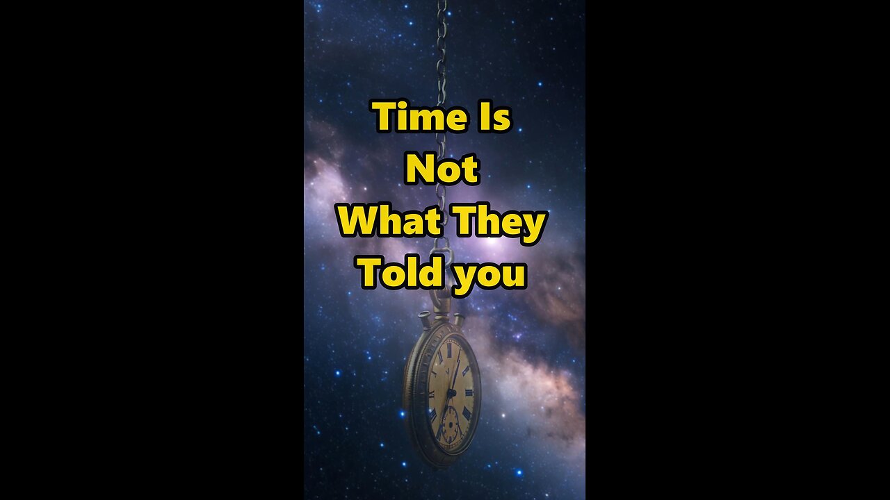 Time Travel (Part 3) Time Is Not What They Told You