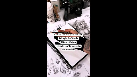 Drawing Realistic Nose ✍️