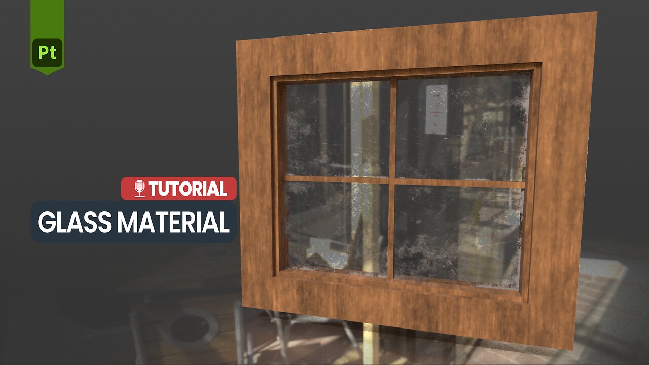 How to make a glass in Substance Painter (Bonus: Import into UE5) | Tutorial