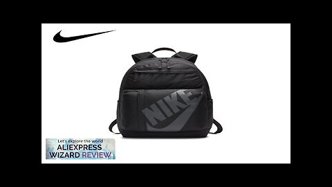 Original Nike Backpack School Laptop Basketball Zipper Bag Unisex Casual Large-capacity Size Review