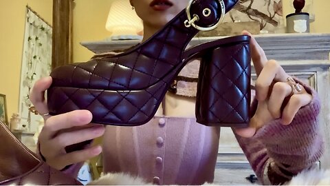 Unboxing & Review | See by Chloe Jodie Quilted Platforms Sandals