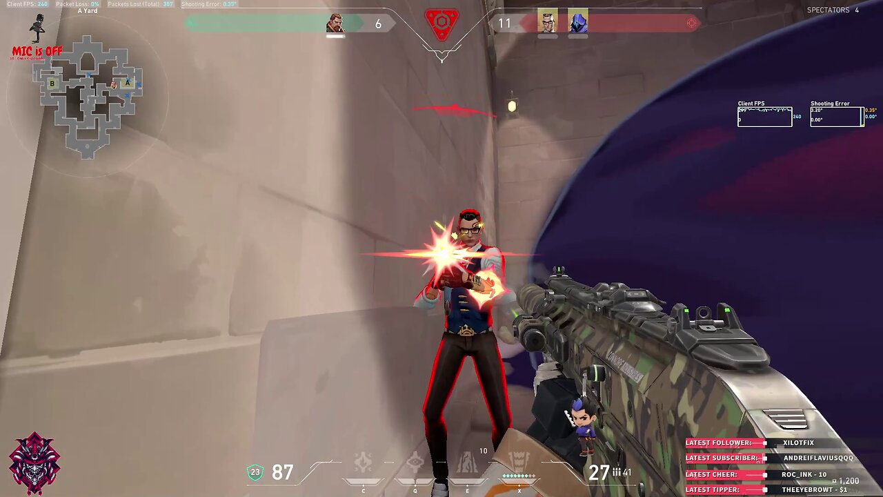 When the time is not your friend in Valorant ...