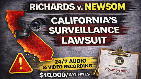 Is This The Most Watched State Ever? California’s Surveillance Scheme Under Fire!