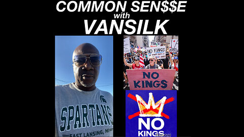 CS # 6 THE NO KINGS PROTEST! True Americans stood together.