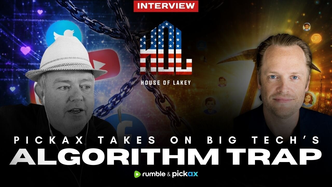 Pickax Takes on Big Tech’s Algorithm Trap | Jeff Dornik on Lakey Unleashed with Jimmy Lakey