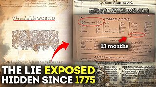 1775 BIBLE EXPOSES FAKE NEW YEAR'S DAY + How to Reconnect to the Natural Cycle of a 13-Mth Calendar