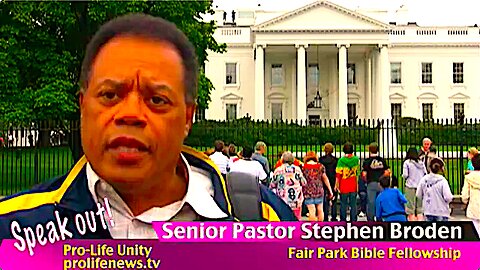 Pastor Stephen Broden || Opposing Federally Funded Abortions !!