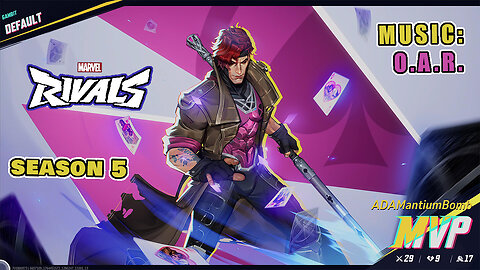 Rivals MVP, Season 5 – No 01 • Gambit (Remy LeBeau) Love is a Battlefield #rivals #gamingwithmusic