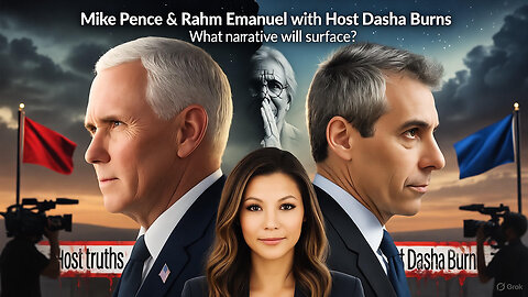 Mike Pence & Rahm Emanuel with Host Dasha Burns