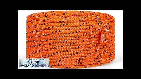 VEVOR Double Braided Polyester Rope 3/4 in x 220 ft 24 Strands Review