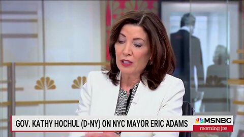 Kathy Hochul Explains Why She Didn't Remove Eric Adams