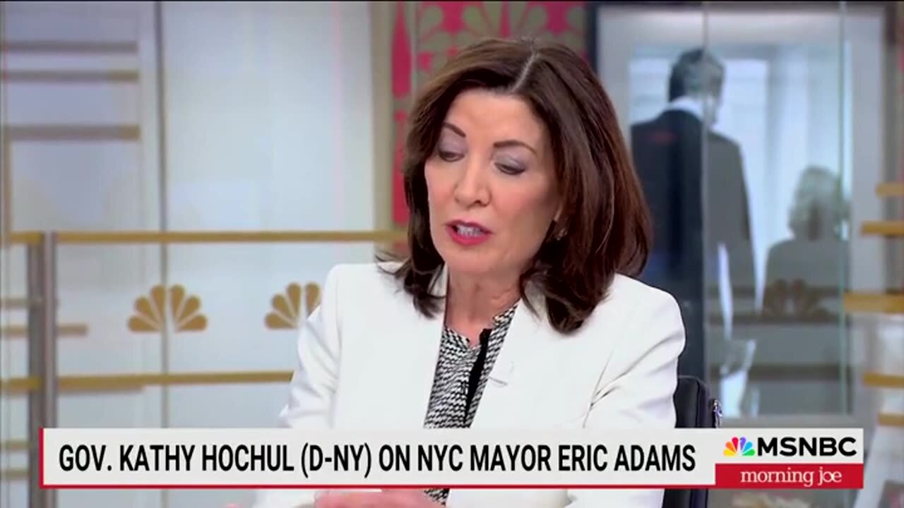 Kathy Hochul Explains Why She Didn't Remove Eric Adams