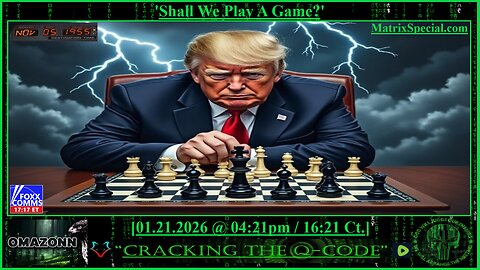 "CRACKING THE Q-CODE" ~ 'Shall We Play A Game?'