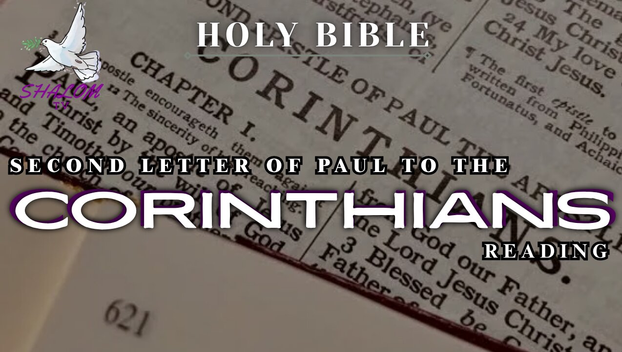 Complete Reading Of Second Letter of PAUL to CORINTHIANS (NIV) | HOLY BIBLE