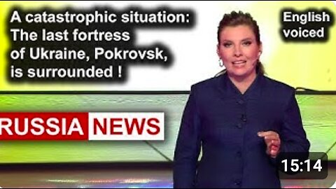 A catastrophic situation: The last fortress of Ukraine, Pokrovsk, is surrounded!