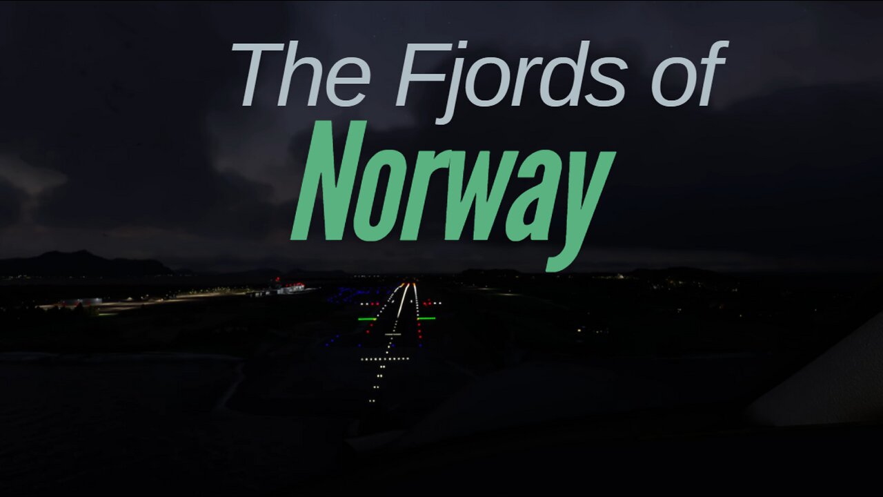 Exploring Norway’s Fjords | Scenic Flight & Music