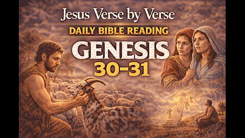 📖 Bible in a Year - Day 22: Genesis 30–31 (Striving, Sovereign Blessing, and God’s Deliverance)