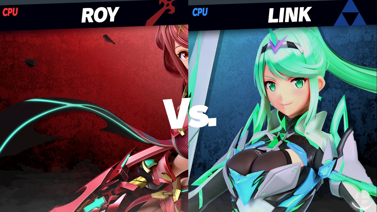 Pyra (Roy) vs Pneuma (Link) [Chaos Kid SSBU Member Request] -By vaporwavecranberries/sqrta