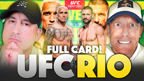 UFC Rio: Oliveira vs. Gamrot FULL CARD Predictions, Bets and DraftKings