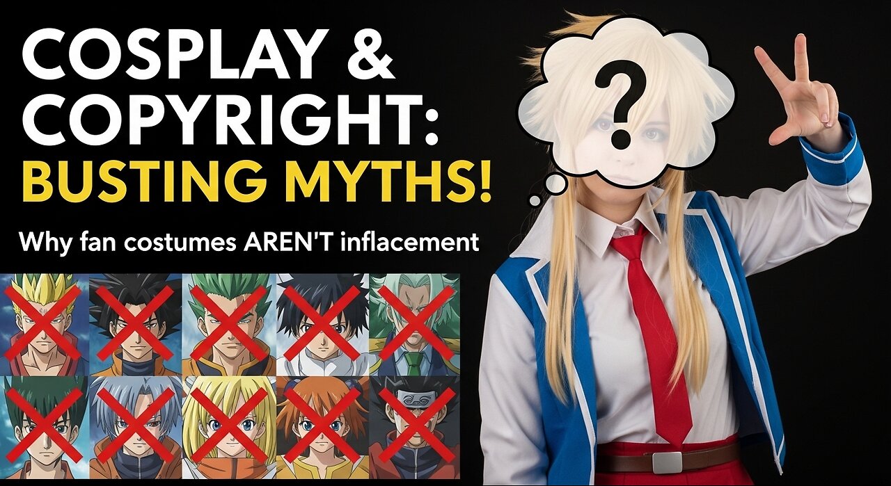 Cosplay and Copyright: Why aren't cosplayers arrested?