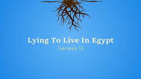 Lying To Live In Egypt