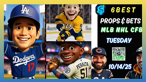 🔥6 HOT TUESDAY MLB PICKS DODGERS BREWERS | NHL BETS | PRIZEPICKS TODAY