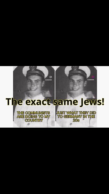 Joseph McCarthy: The same Jews that destroyed Germany in the 20ths are now destroying USA