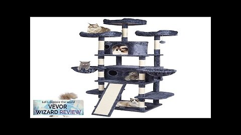 VEVOR Cat Tree 68.5" Cat Tower for Indoor Cats with Cat Condos Review