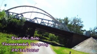 En Paso del Bote de Tacuarembó - La cámara se dio un chapuzón 29/11/2025