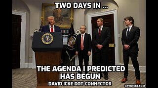 Two Days In... The Agenda I Predicted Has Begun - David Icke Dot-Connector Videocast