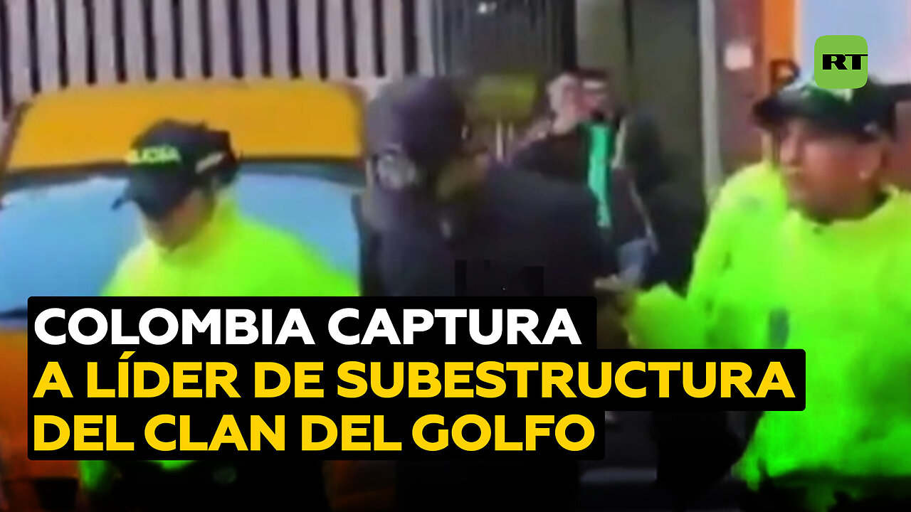 Capturan en Colombia al cabecilla principal de una subestructura del Clan del Golfo