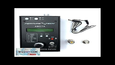 HF +UV AW07A HF/VHF/UHF 160M 490Mhz Impedance SWR Antenna Analyzer Shortwave Ham Review