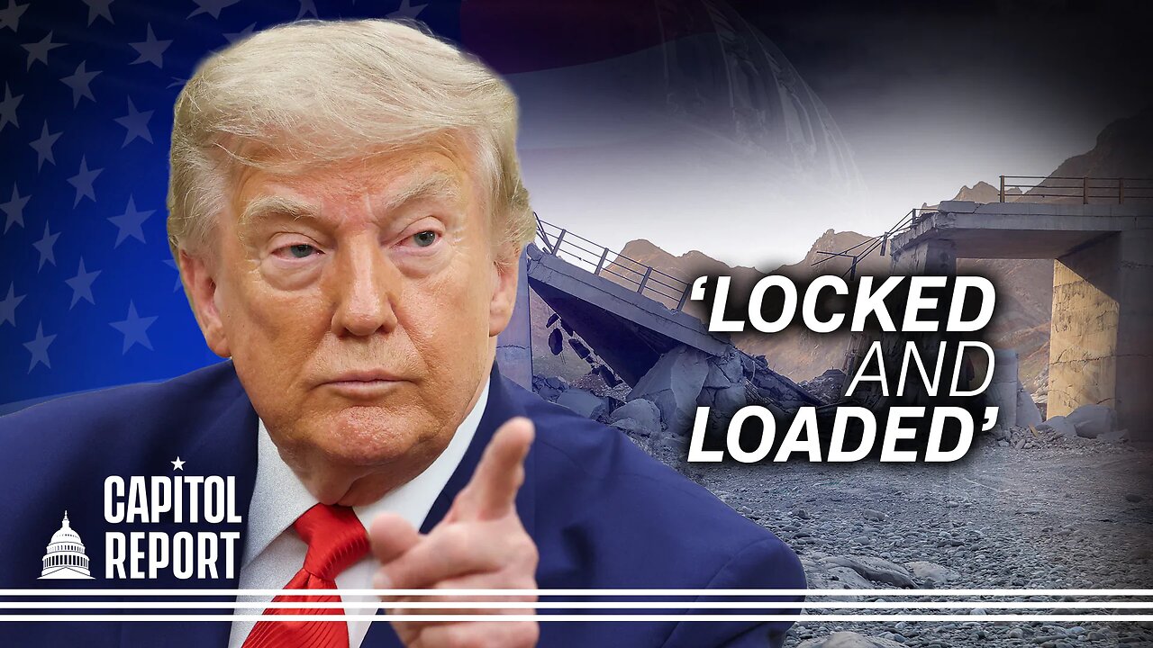 Trump Says US Ready to Go on Iran