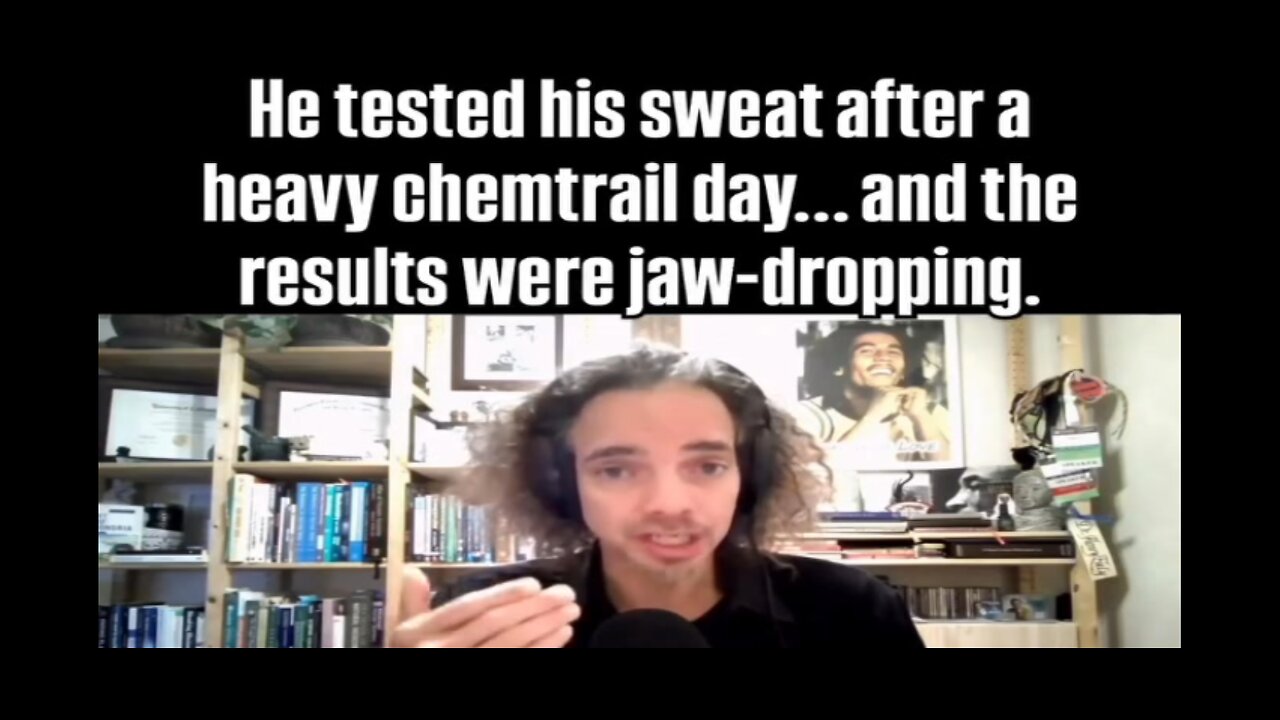 ANALYZING BODY PERSPIRATION ON A HEAVY CHEMTRAIL DAY