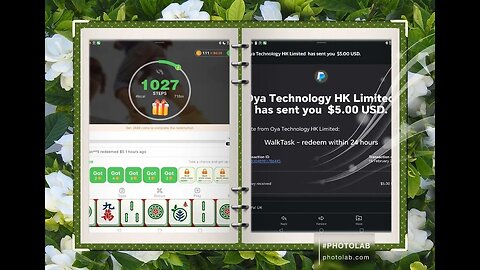 WALK 🚶‍♂️TASK APP REALLY PAYS 💲 PROOF INSIDE AS MY COINS 💰 ARE READY FOR HARVESTING TO PAYPAL 🎫💲💰🏛🏟