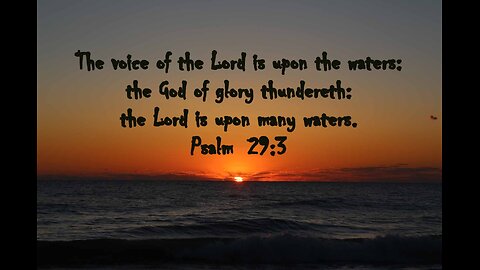 The Voice Of The Lord.