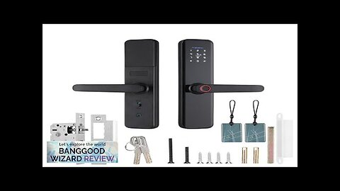 WAFU WF-007B-PRO Tuya Bluetooth Smart Fingerprint Electronic Lock Indoor Password Office Review