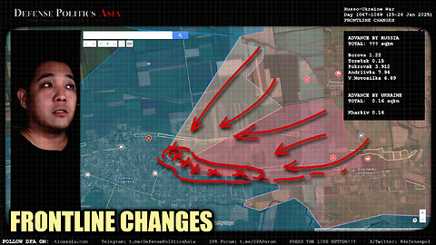 [ Ukraine Frontline Changes ] Shocking advance by Russia on Andriivka; End of Battle of V.Novosilka