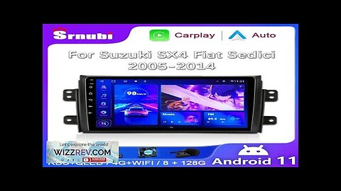 Srnubi Android Car Radio For Suzuki SX4 2006 2014 For Fiat Review