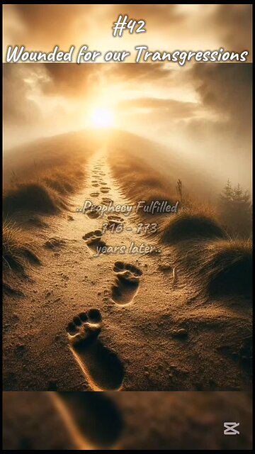#42 Wounded for our Transgressions - Jesus Christ Prophecies Fulfilled
