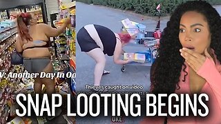 Walmart Shuts Down Food Wars & SNAP Looters Caught On Camera