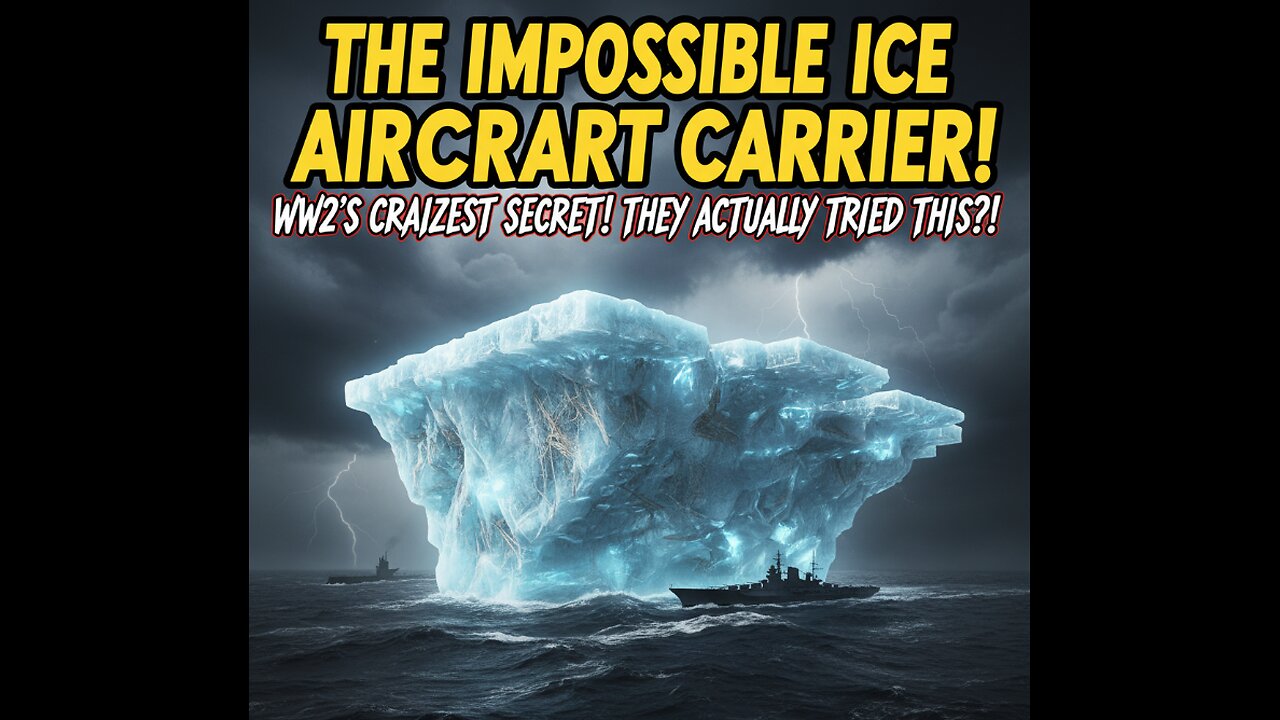 WWII's biggest secret: An aircraft carrier made of... sawdust? 🤯