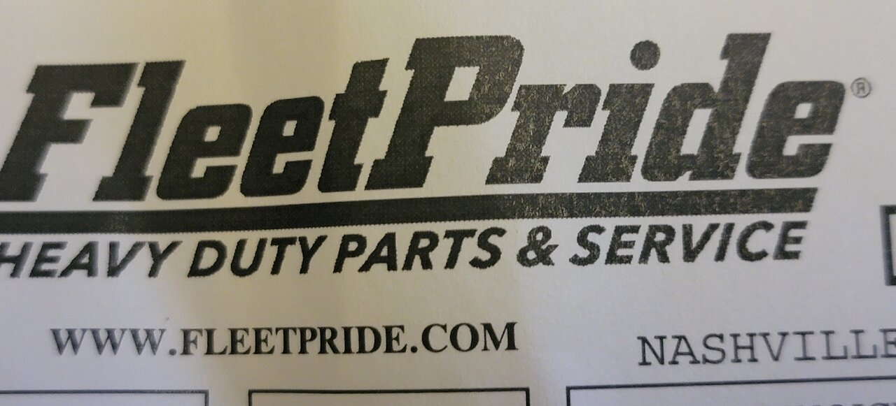 $3200.00 FOR THE NEW FREIGHTLINER DRIVE SHAFT FROM FLEETPRIDE