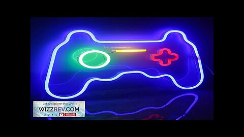 LED Backboard Game Machine Modeling Neon Lights Family Party Game Room Ambient Review