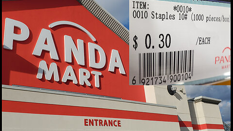 Some Panda Mart Items Are Less Than $1 In Canada.